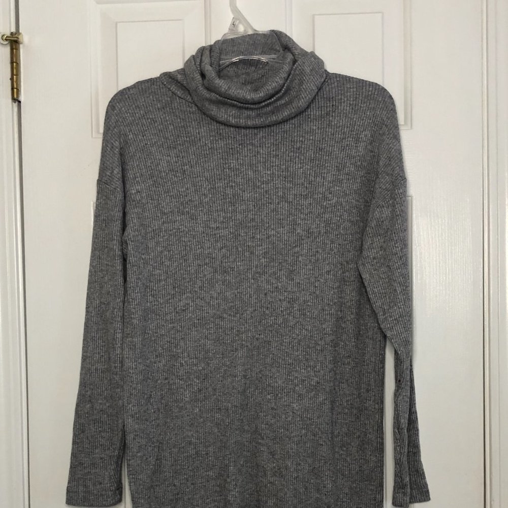 Turtleneck sweater dress